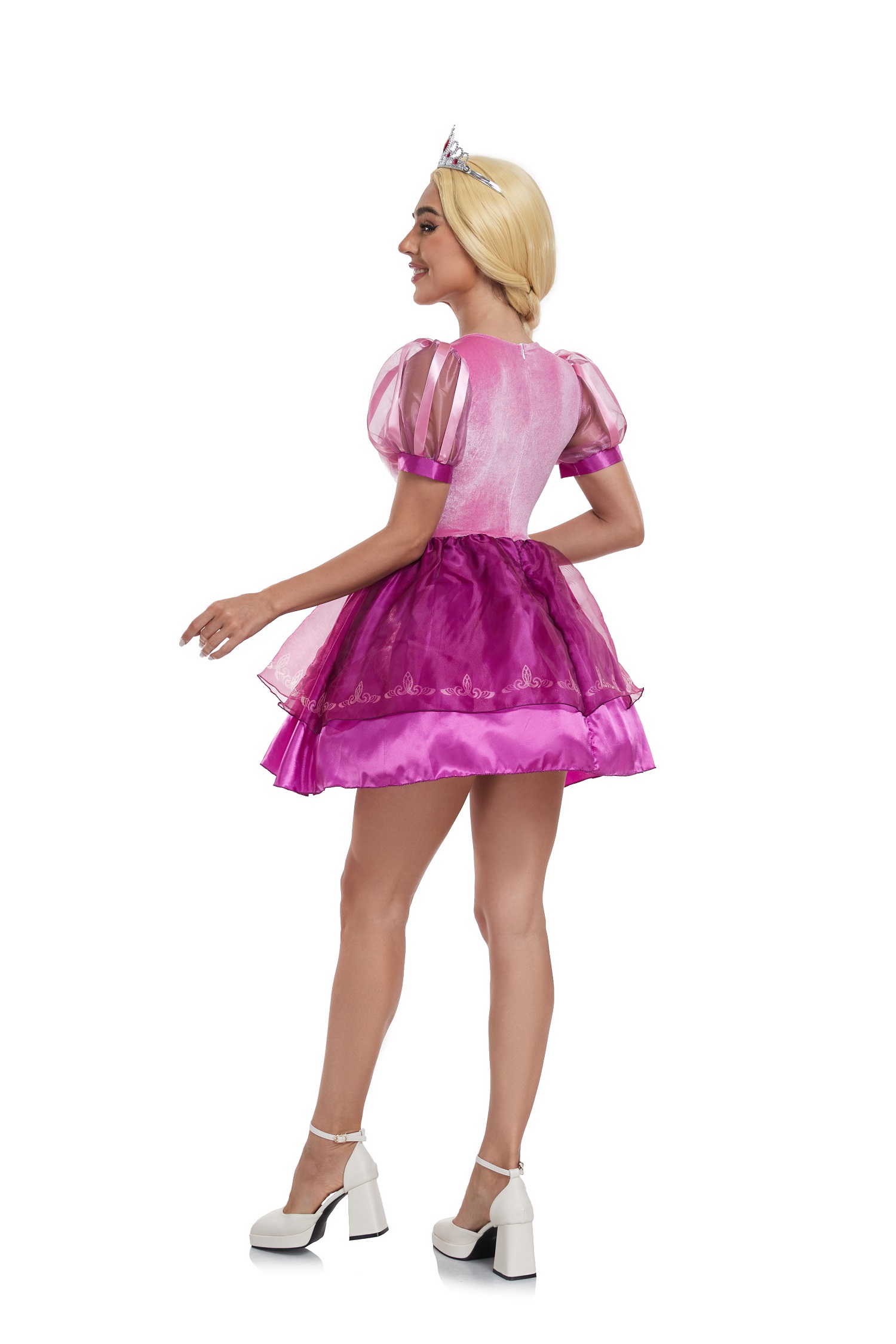 Purple Princess Dress Sexy Party Costume For Adult Women Halloween Cosplay